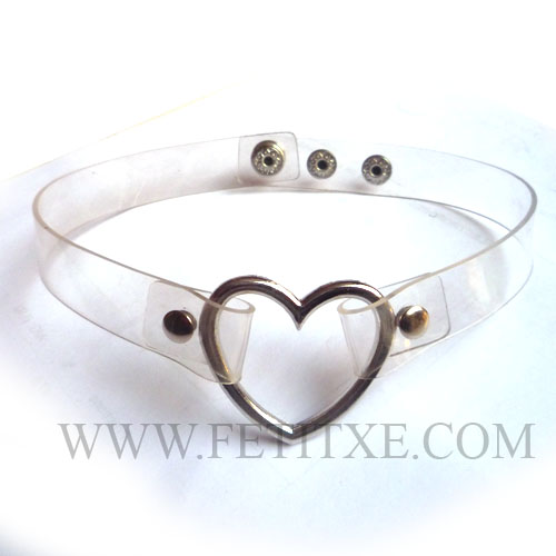 COLLAR CORAZN 8050 COLOR TRANSPARENTE